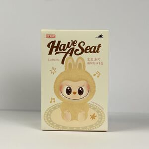 UNOPENED POP MART LABUBU The Monsters Have A Seat Vinyl Face Plush Blind Box
